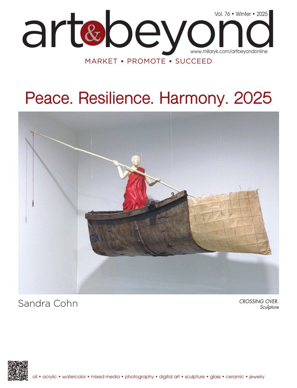 Art & Beyond Magazine, Winter 2025 cover